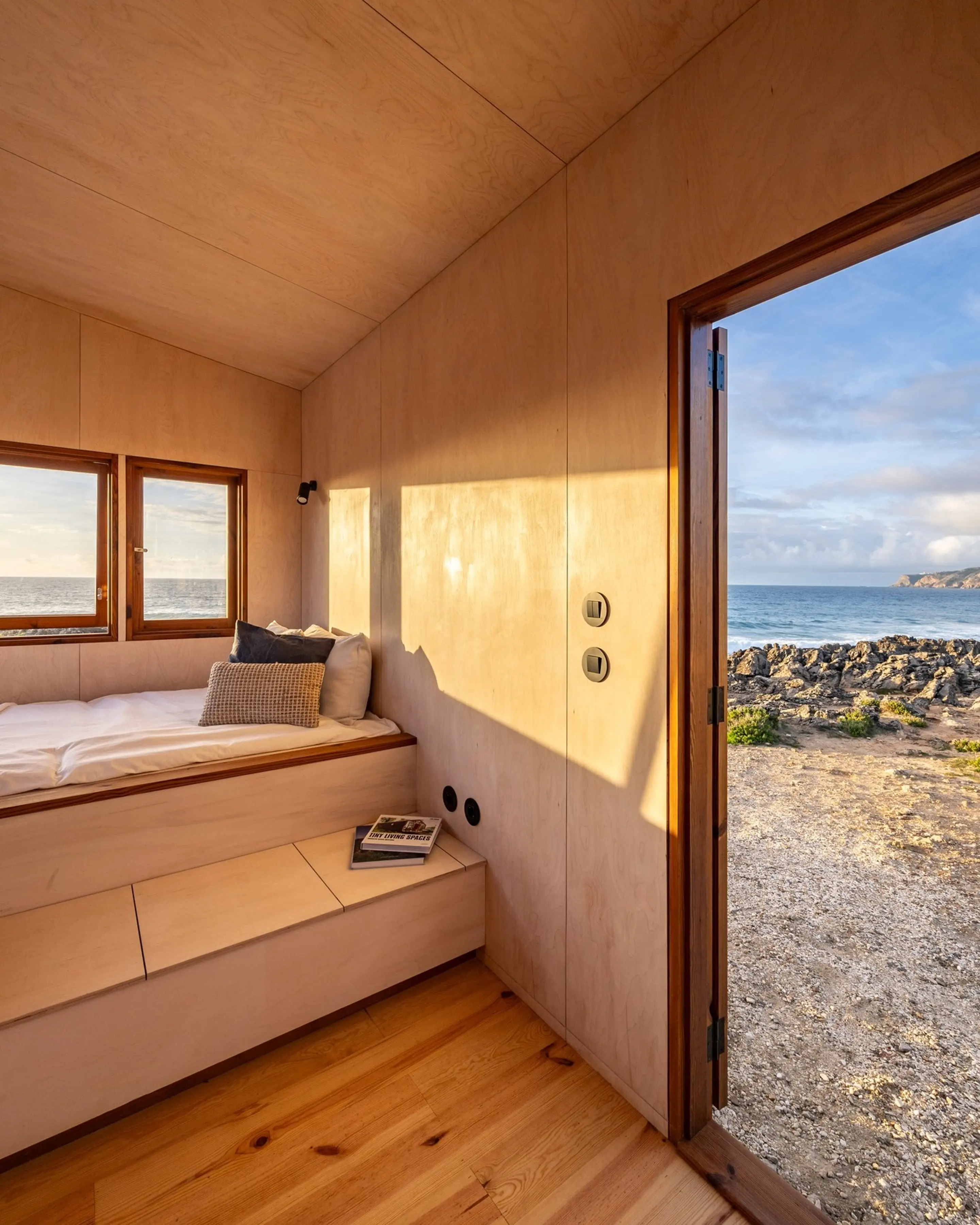intérieur tiny house Madeiguincho La Concha