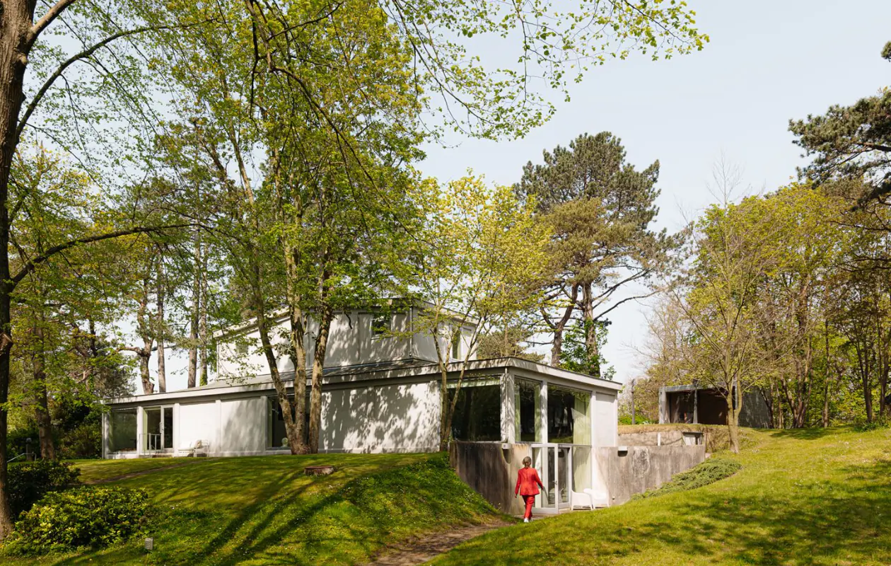 maison architecte béton semi-enterrée maison architecte béton semi-enterrée