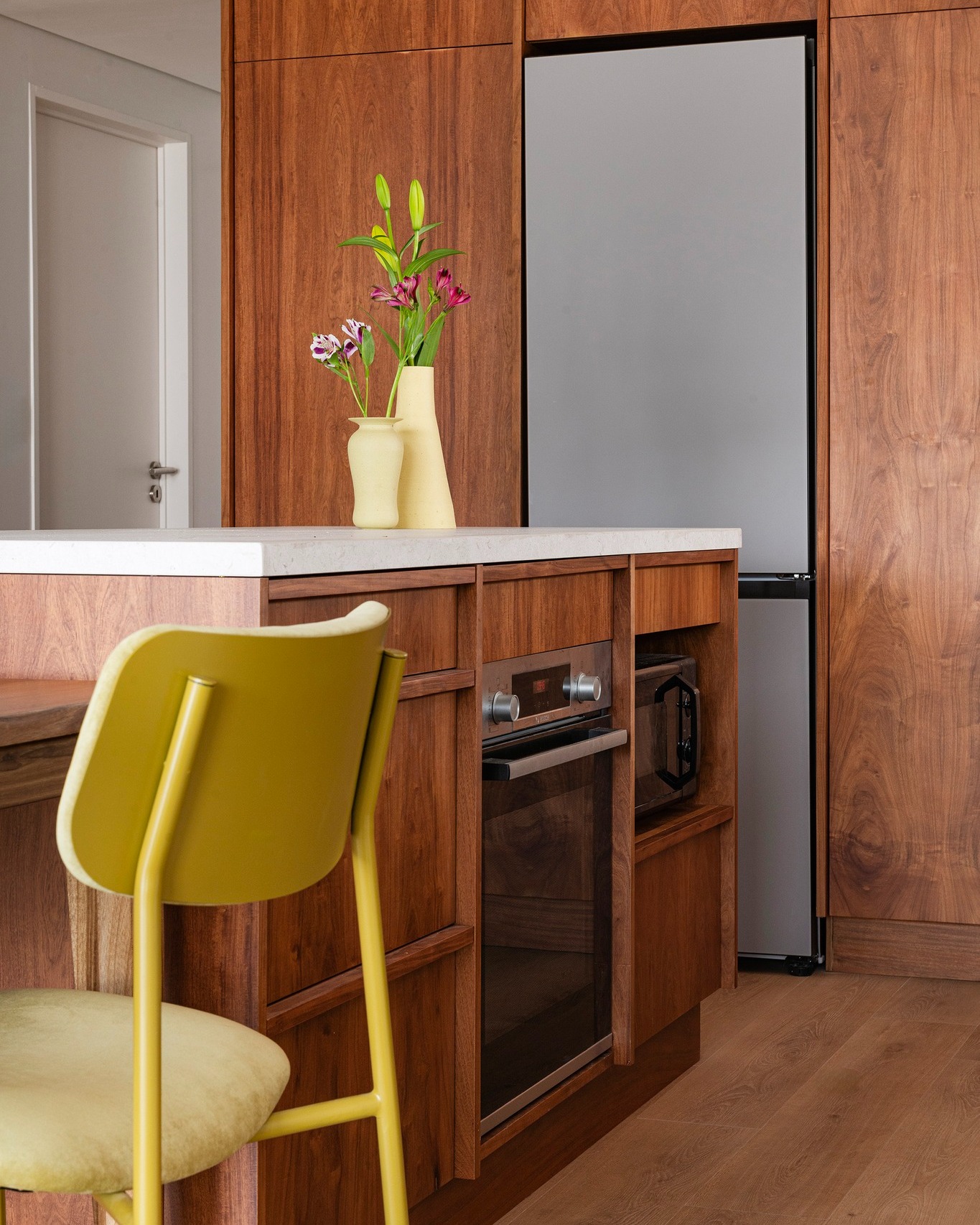 cuisine ouverte en bois