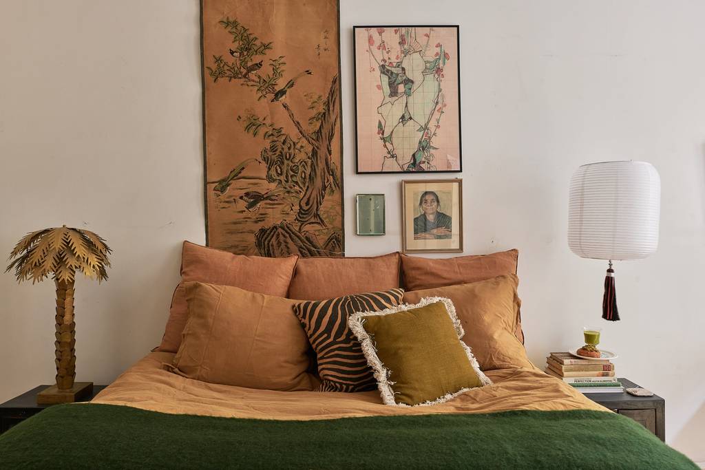 chambre décoration vintage et colorée chambre décoration vintage et colorée