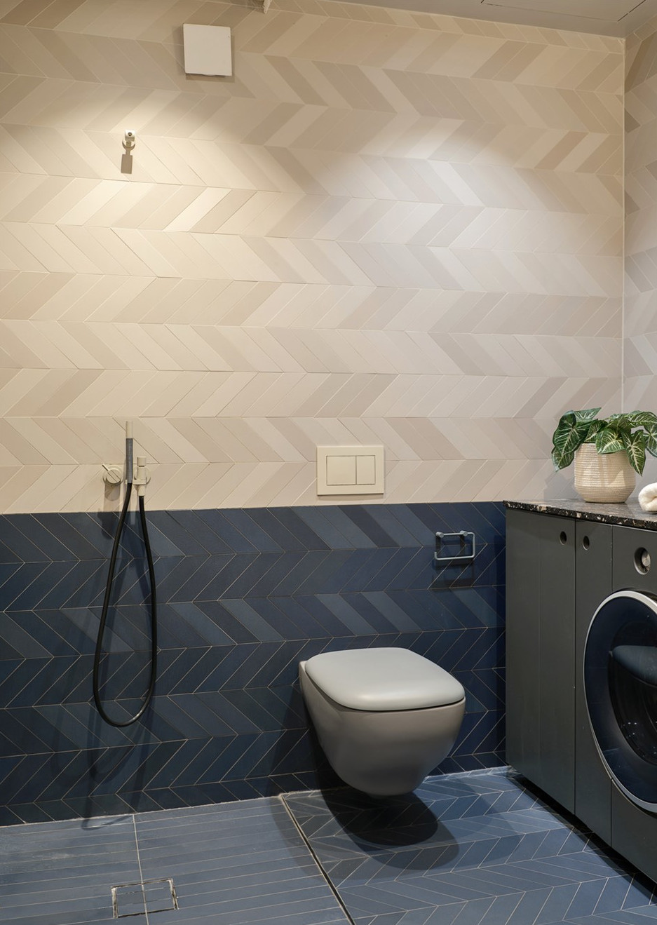 salle de bain bleue salle de bain bleue