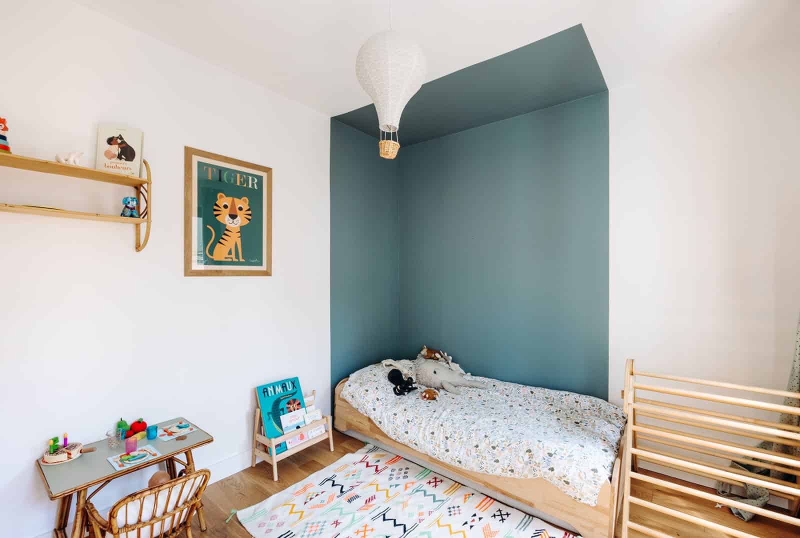 chambre d chambre d'enfant rénovation maison par Happy Pog photo © Aurélie Deglane