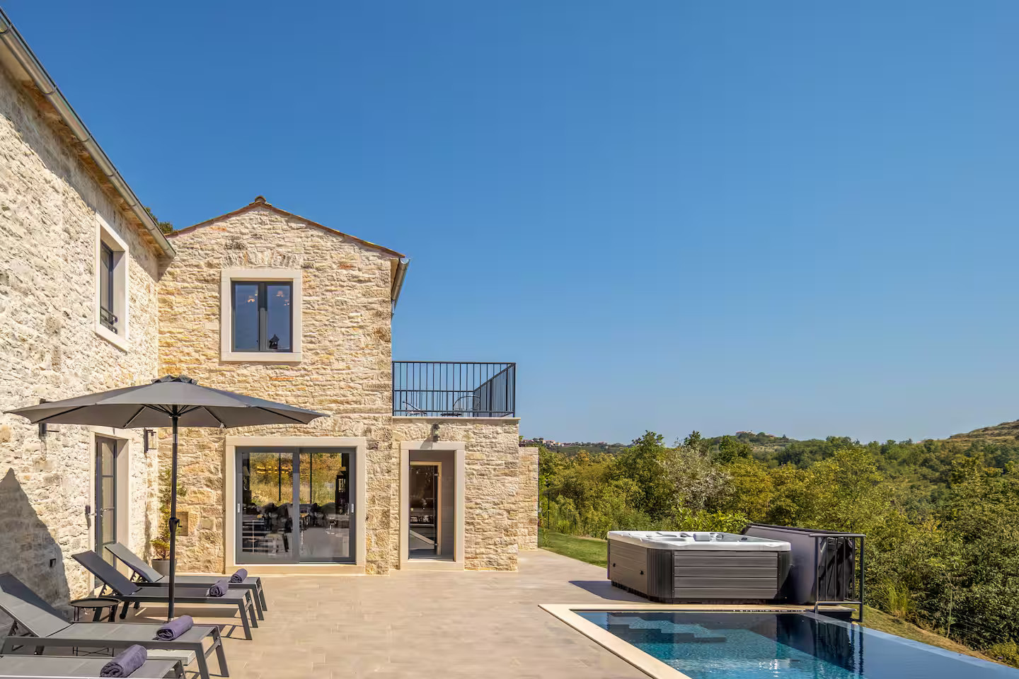 maison en pierres rénovée Croatie, Villa la Vinella