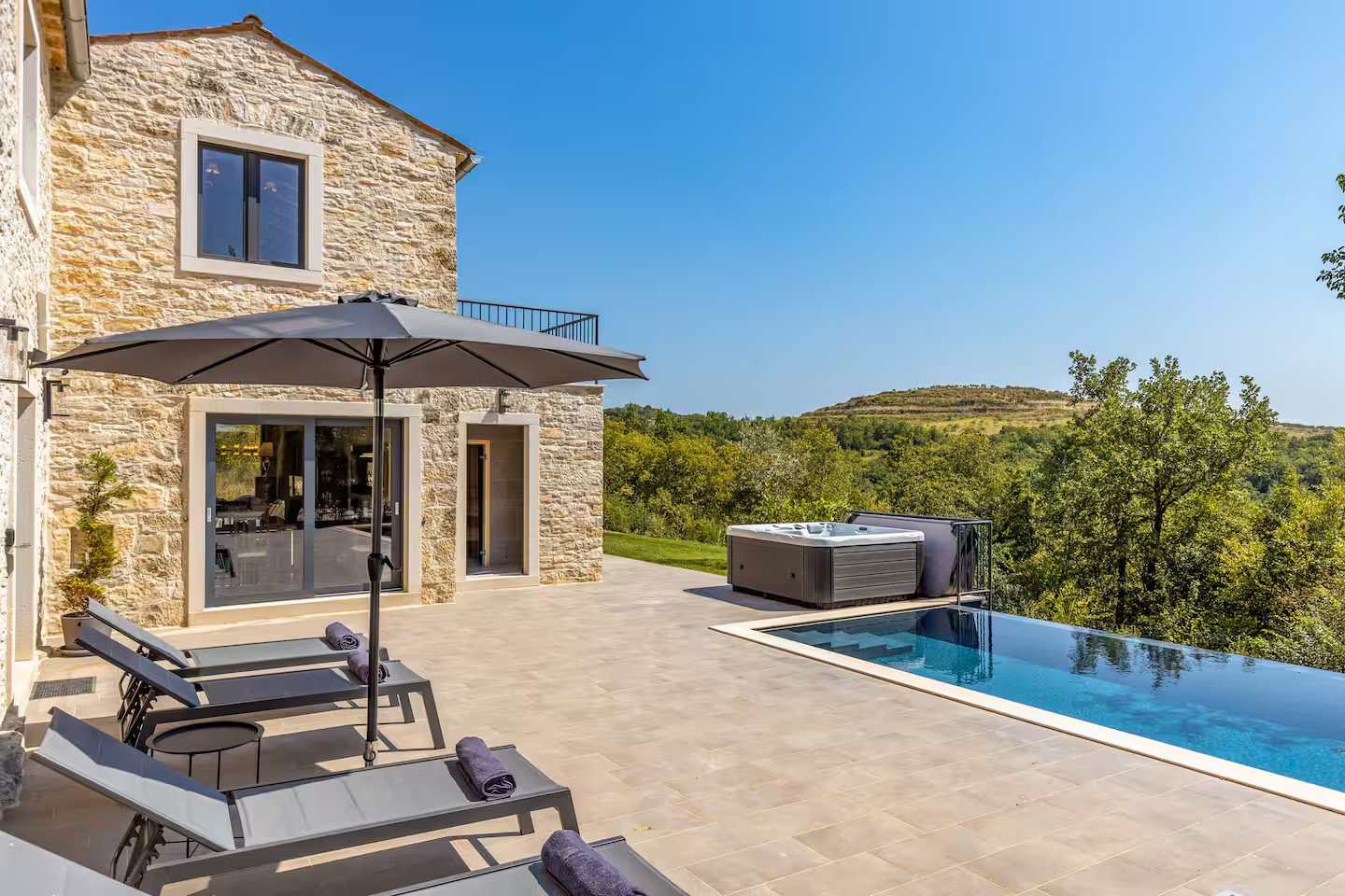 maison en pierres rénovée Croatie, Villa la Vinella