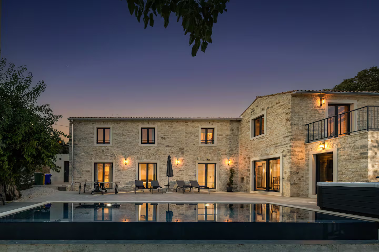 maison en pierres rénovée Croatie, Villa la Vinella