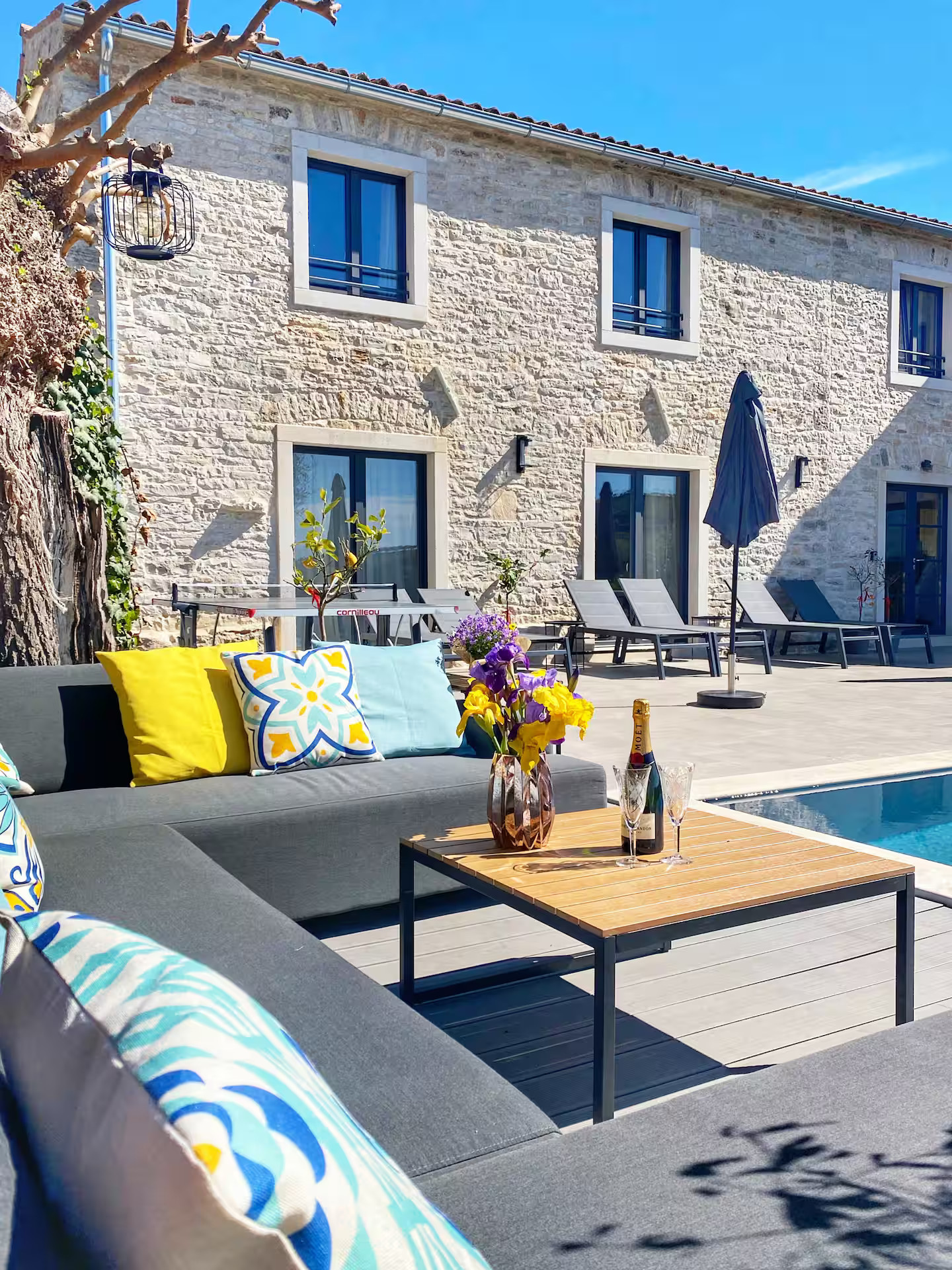 maison en pierres rénovée Croatie, Villa la Vinella