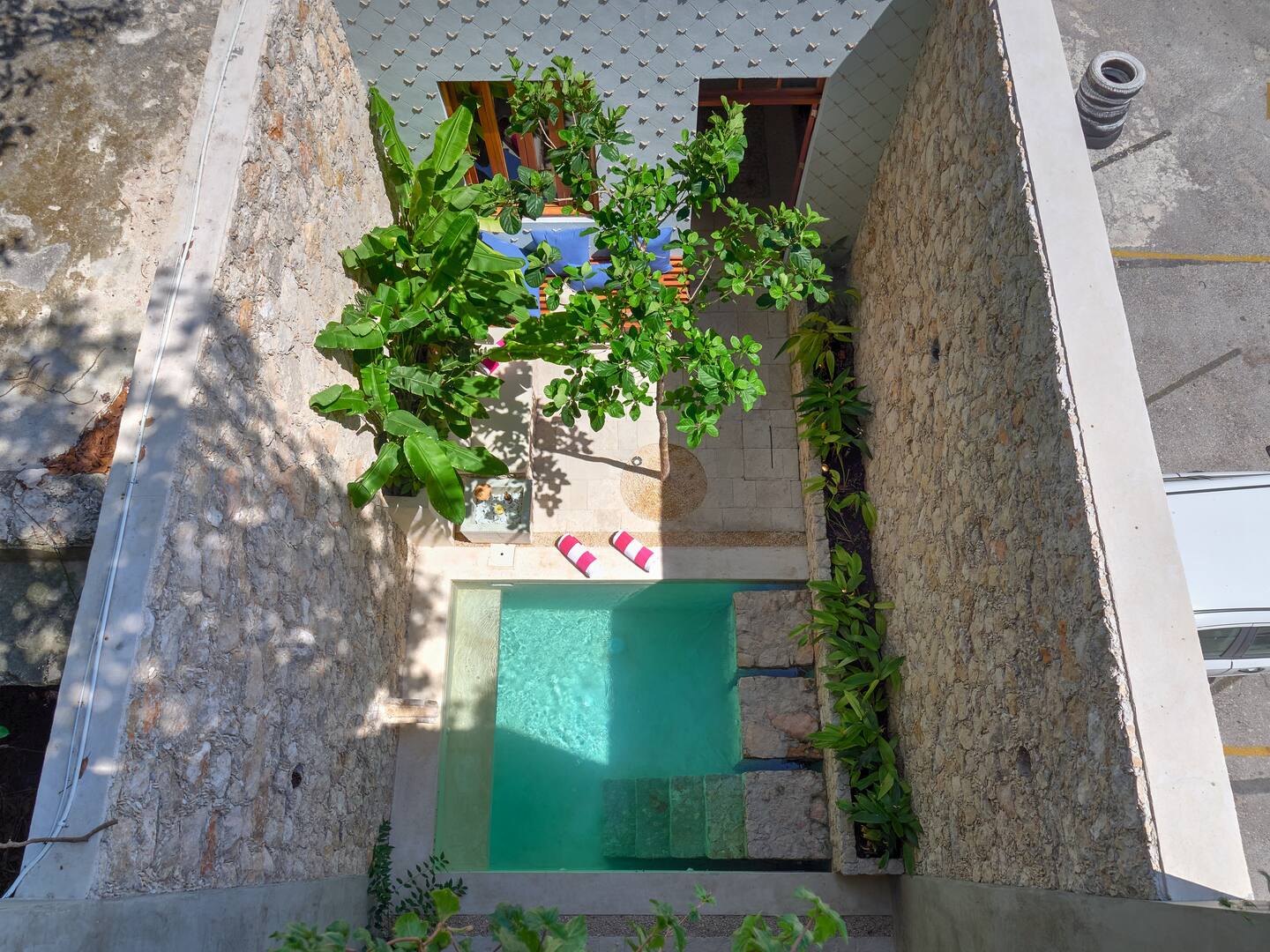 jardin Casa El Nido Santa Lucia jardin Casa El Nido Santa Lucia