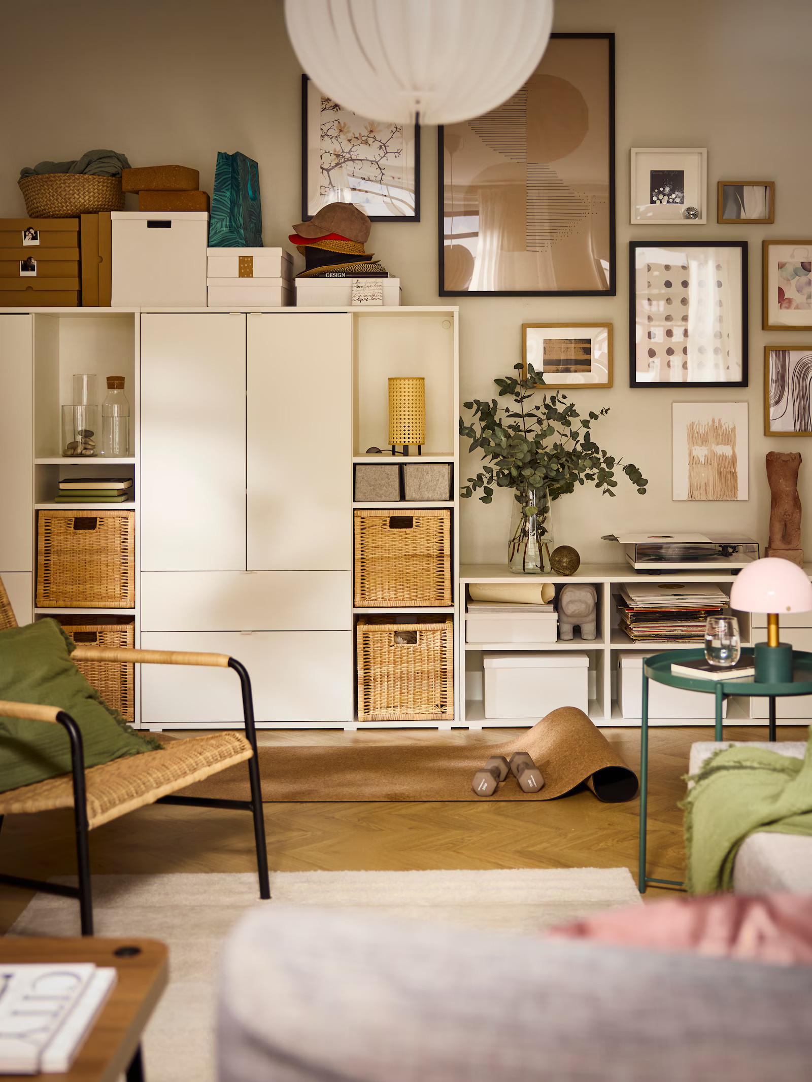 salon contemporain IKEA