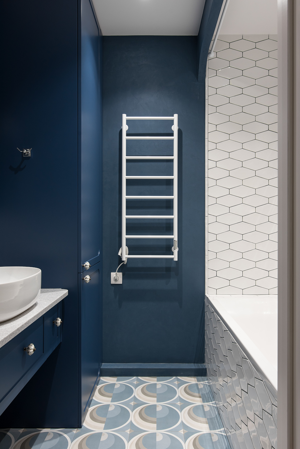 salle de bain décoration contemporaine bleue salle de bain décoration contemporaine bleue
