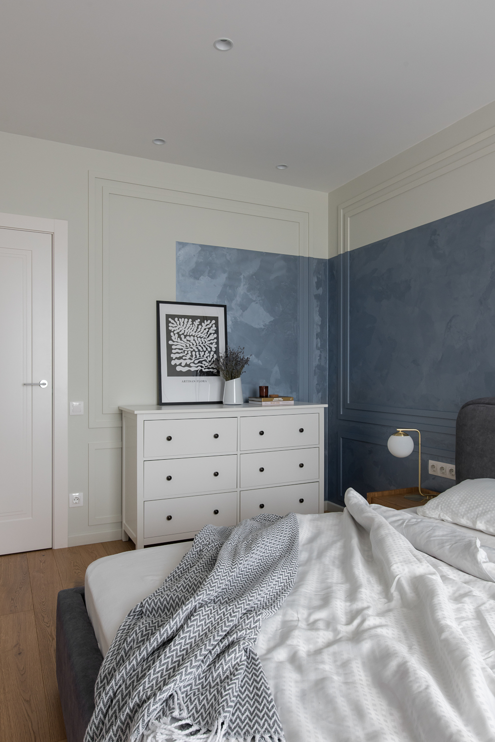 chambre blanche et bleue décoration contemporaine chambre blanche et bleue décoration contemporaine