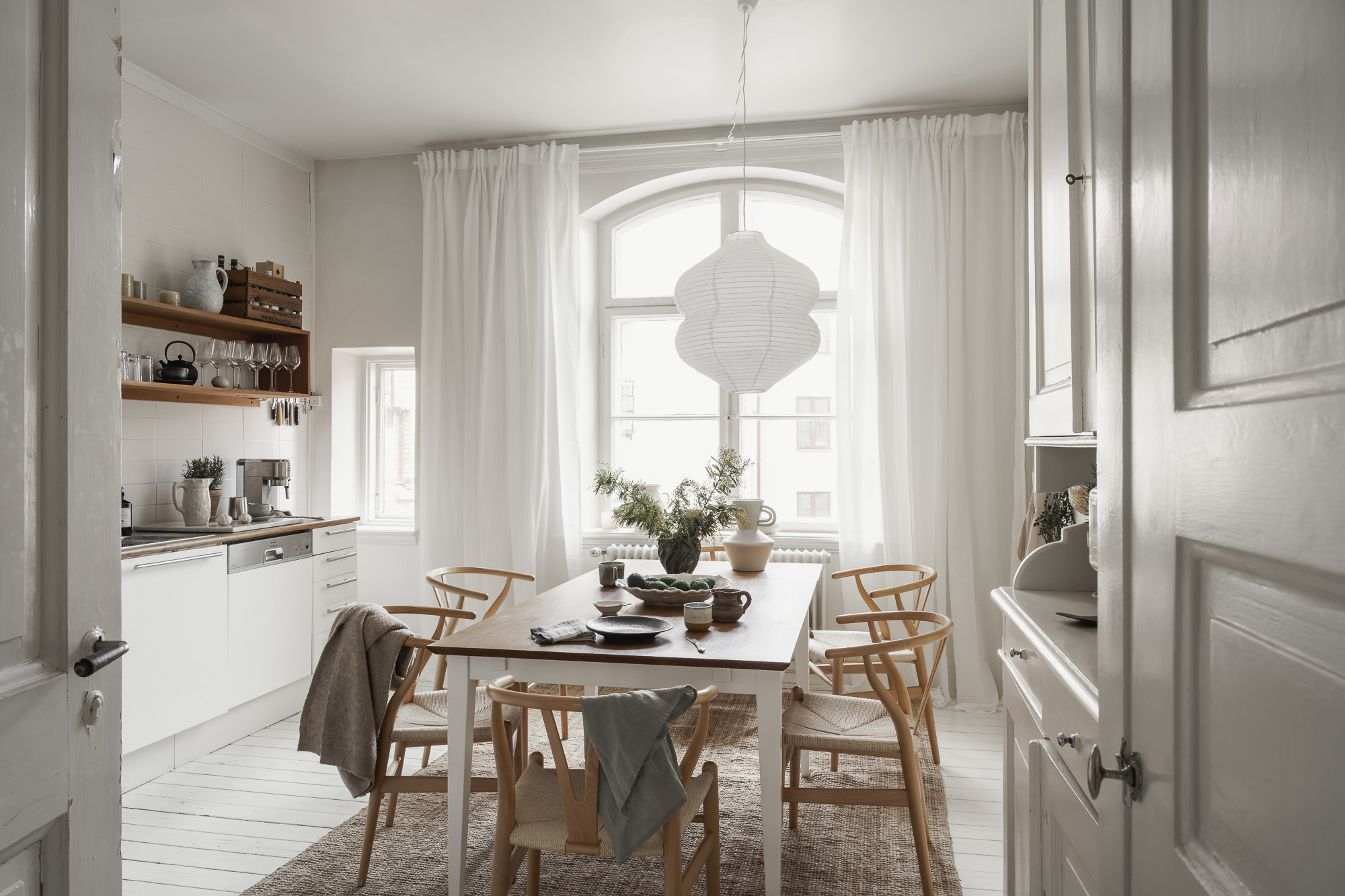 cuisine salle à manger décoration scandinave