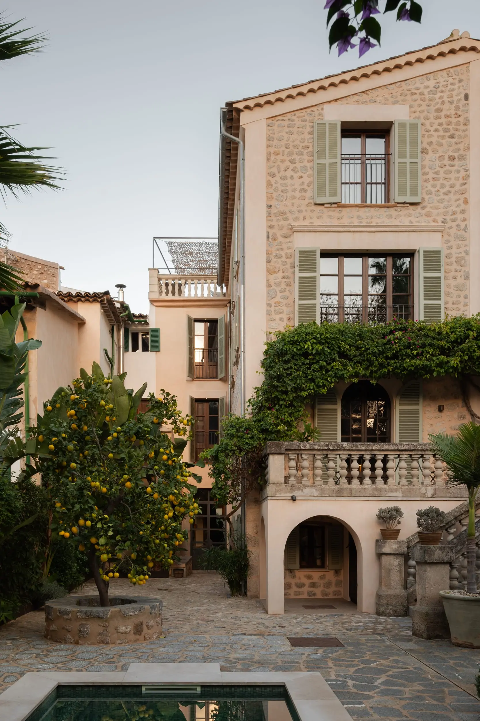 maison ancienne en pierres Majorque
