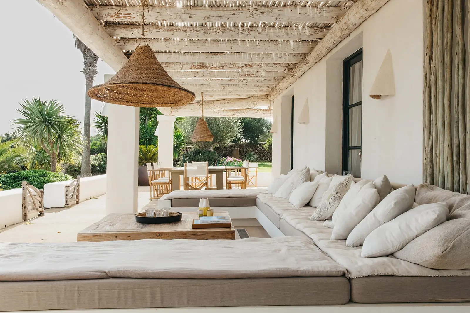 terrasse avec pergola maison Minorque terrasse avec pergola maison Minorque