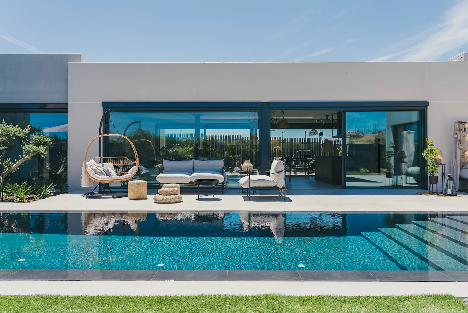 jardin maison préfabriquée avec piscine jardin maison préfabriquée avec piscine