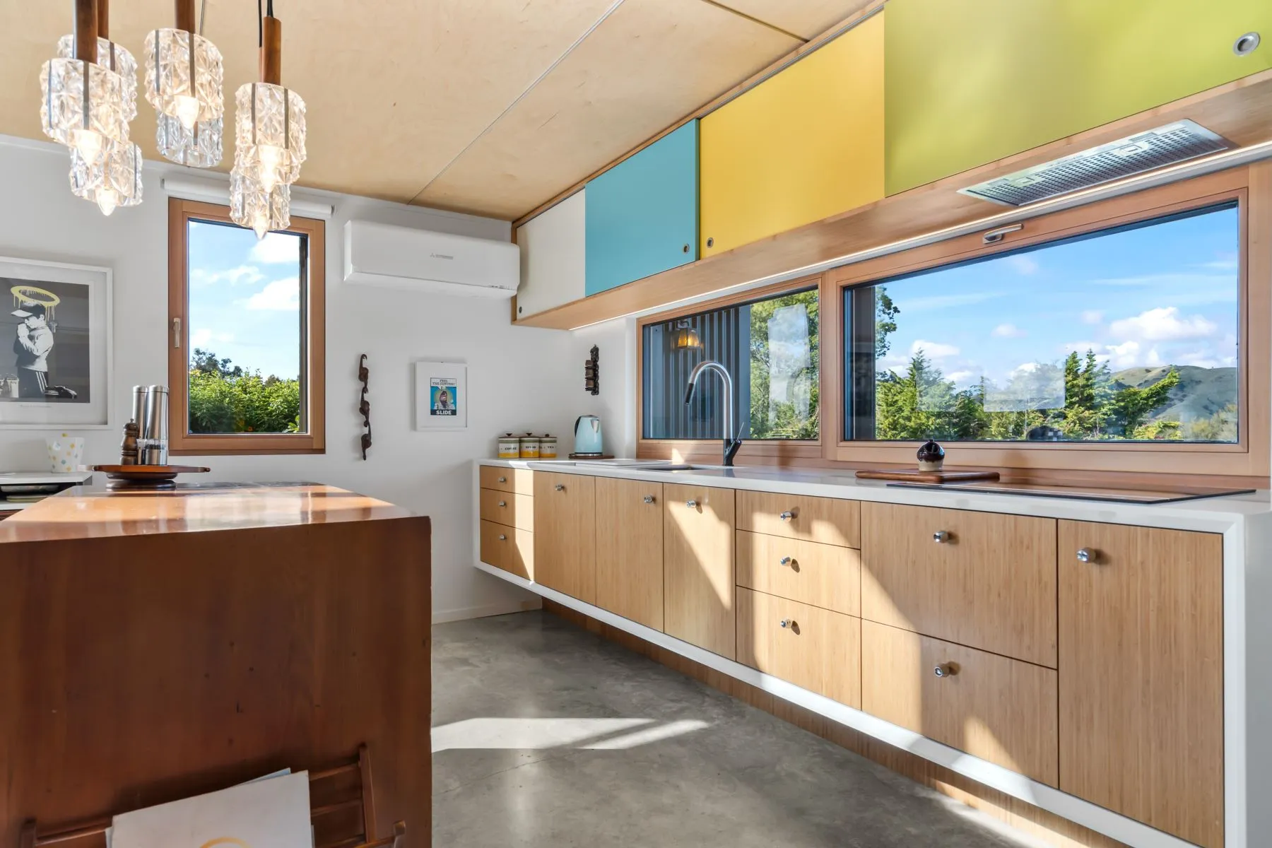 cuisine maison passive décoration mid-century