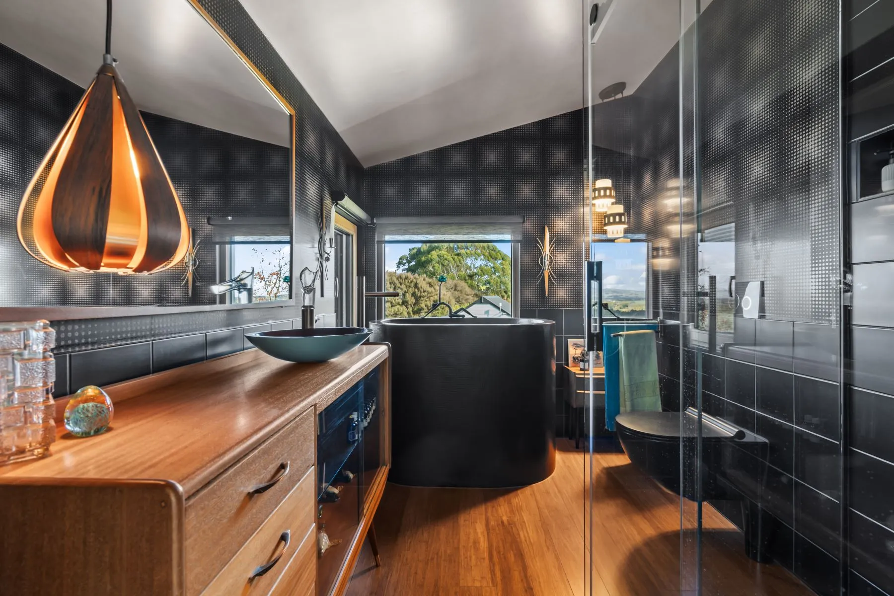 salle de bain design maison passive