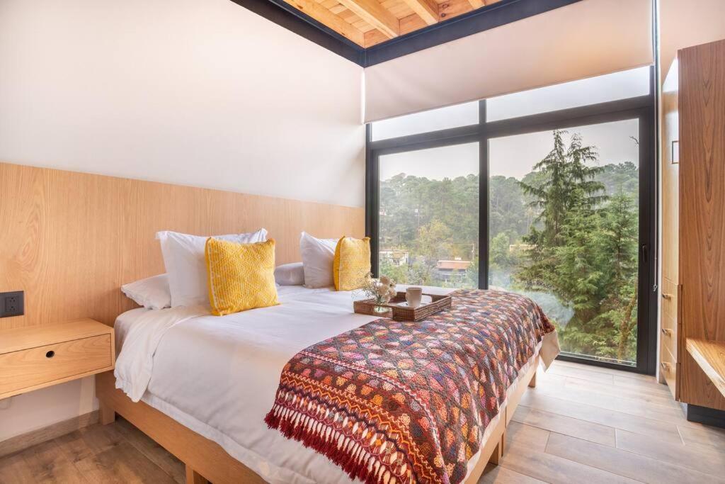 chambre maison en bois contemporaine chambre maison en bois contemporaine