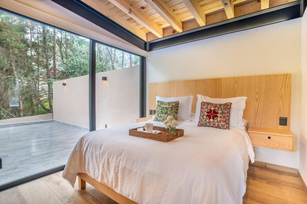 chambre maison en bois contemporaine chambre maison en bois contemporaine