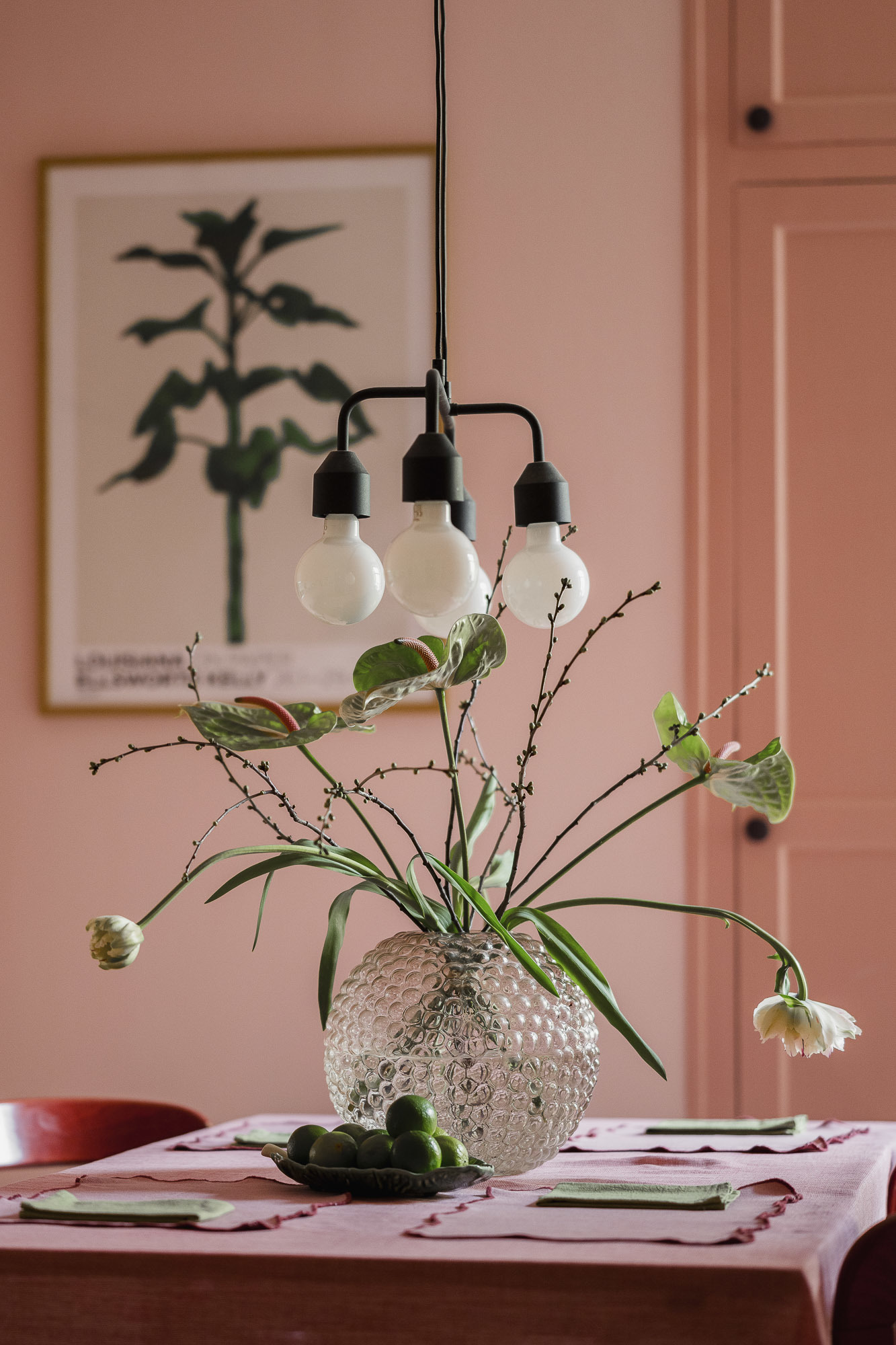cuisine rose appartement 72m2 décoration scandinave cuisine rose appartement 72m2 décoration scandinave