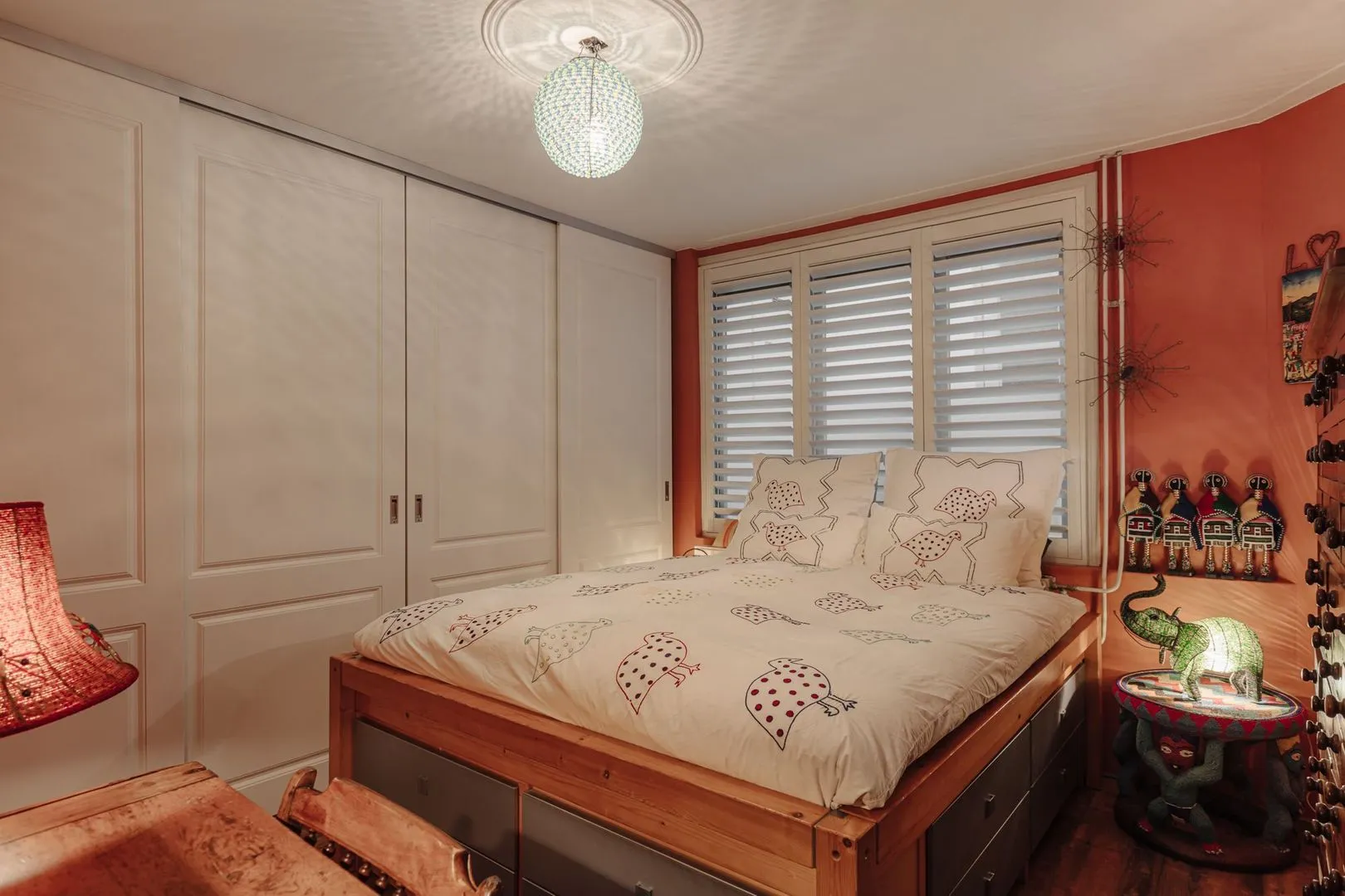 chambre mur corail chambre mur corail