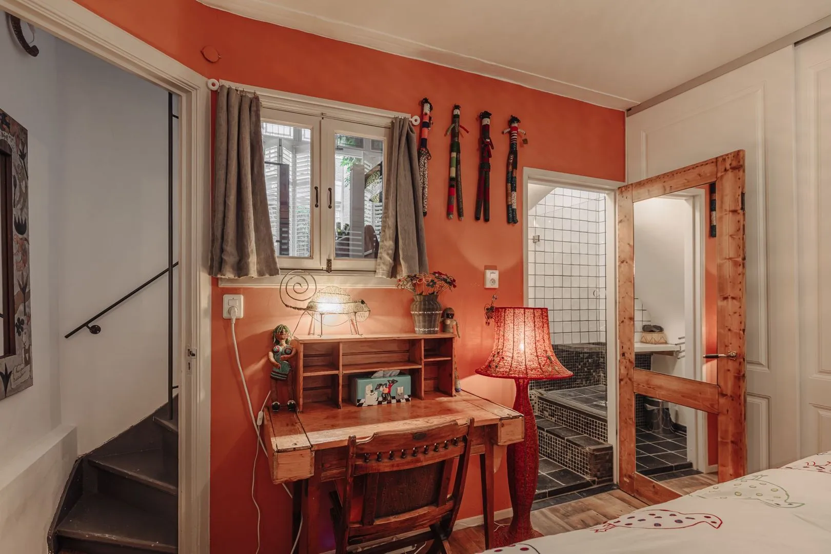 chambre avec bureau mur terracotta chambre avec bureau mur terracotta