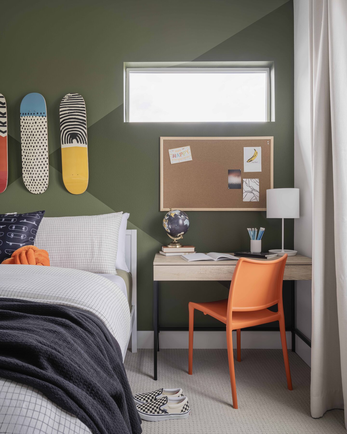 chambre style mid-century scandinave par Bobby Berk chambre style mid-century scandinave par Bobby Berk