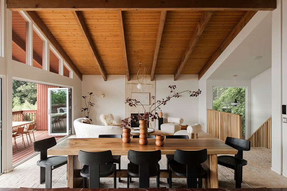 salon avec cheminée maison en bois décoration contemporaine salon avec cheminée maison en bois décoration contemporaine