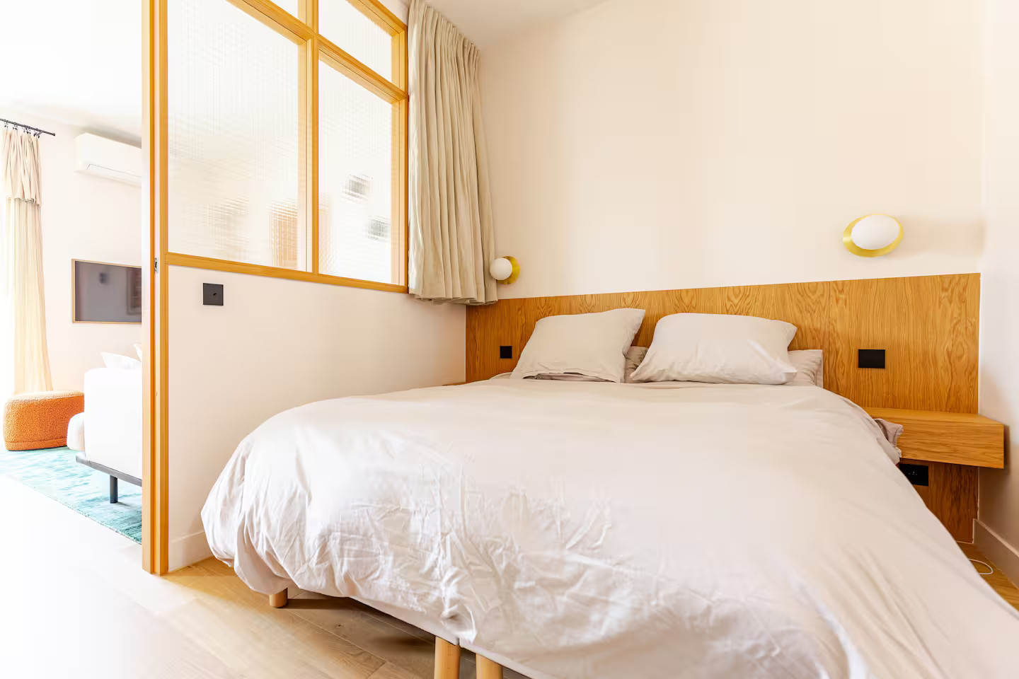 chambre avec verrière deux-pièces Paris chambre avec verrière deux-pièces Paris