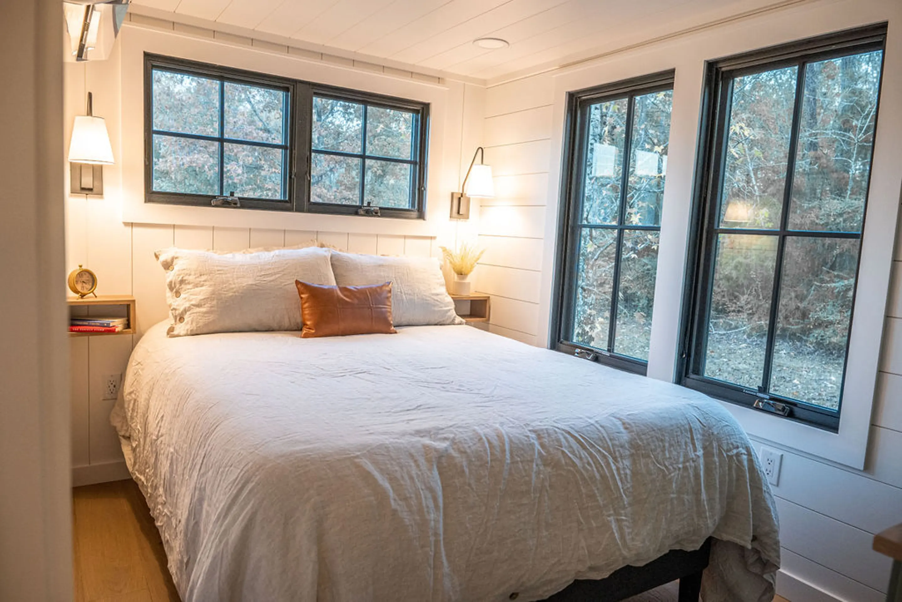 chambre petite maison 50m2 Timbercraft Tiny Homes