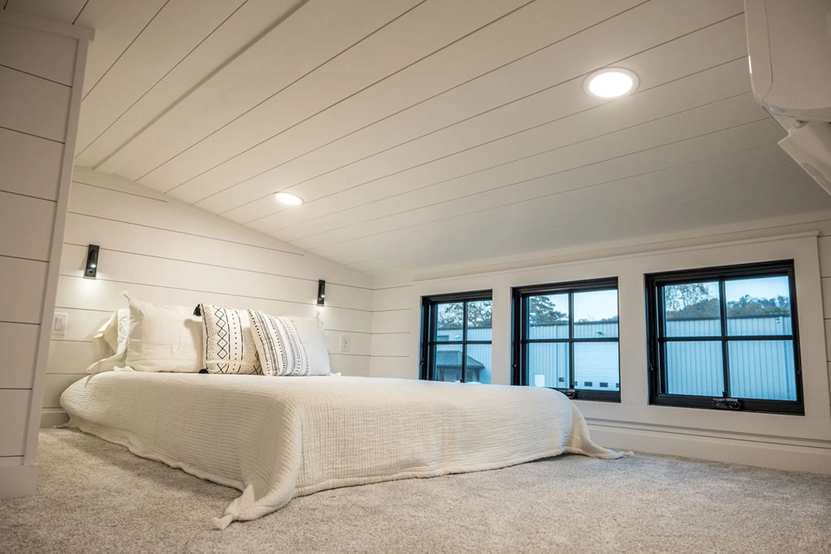 chambre basse sur mezzanine