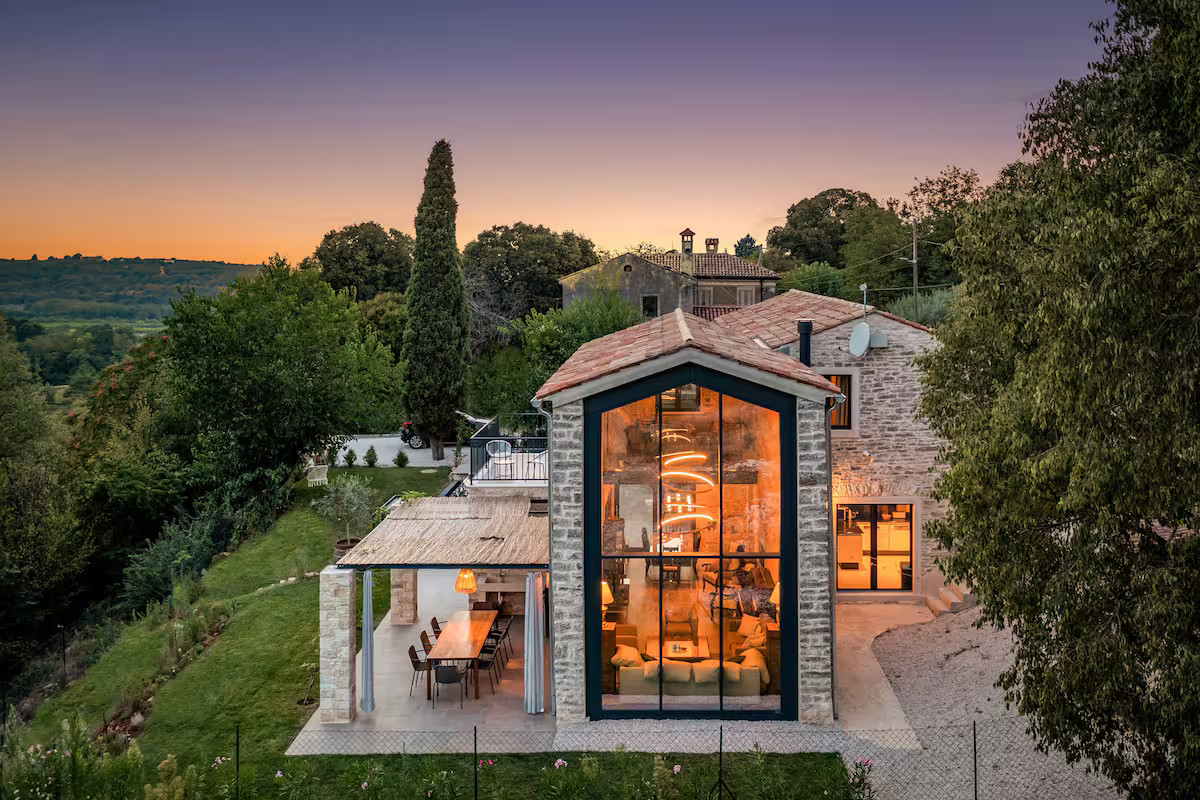 maison en pierres rénovée Croatie, Villa la Vinella