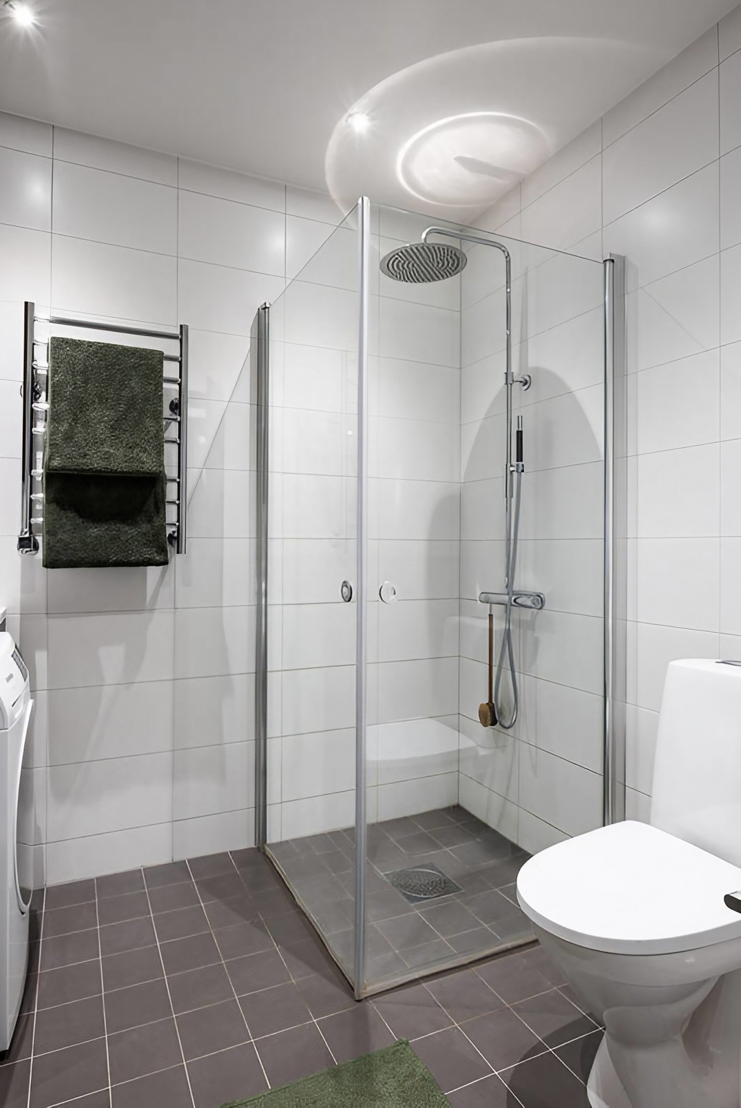 salle de bain décoration contemporaine deux-pièces de 46m2 salle de bain décoration contemporaine deux-pièces de 46m2
