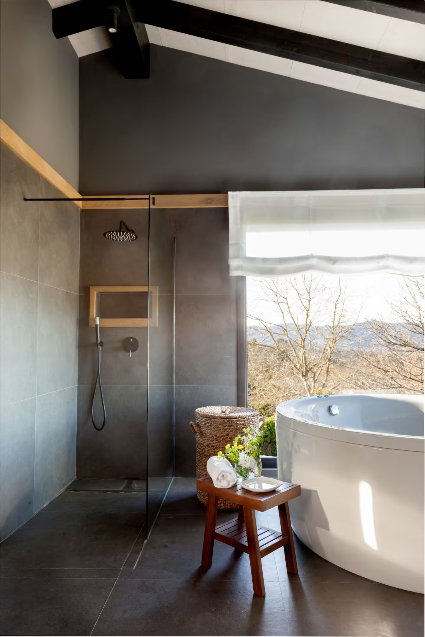 salle de bain design avec baies vitrées salle de bain design avec baies vitrées