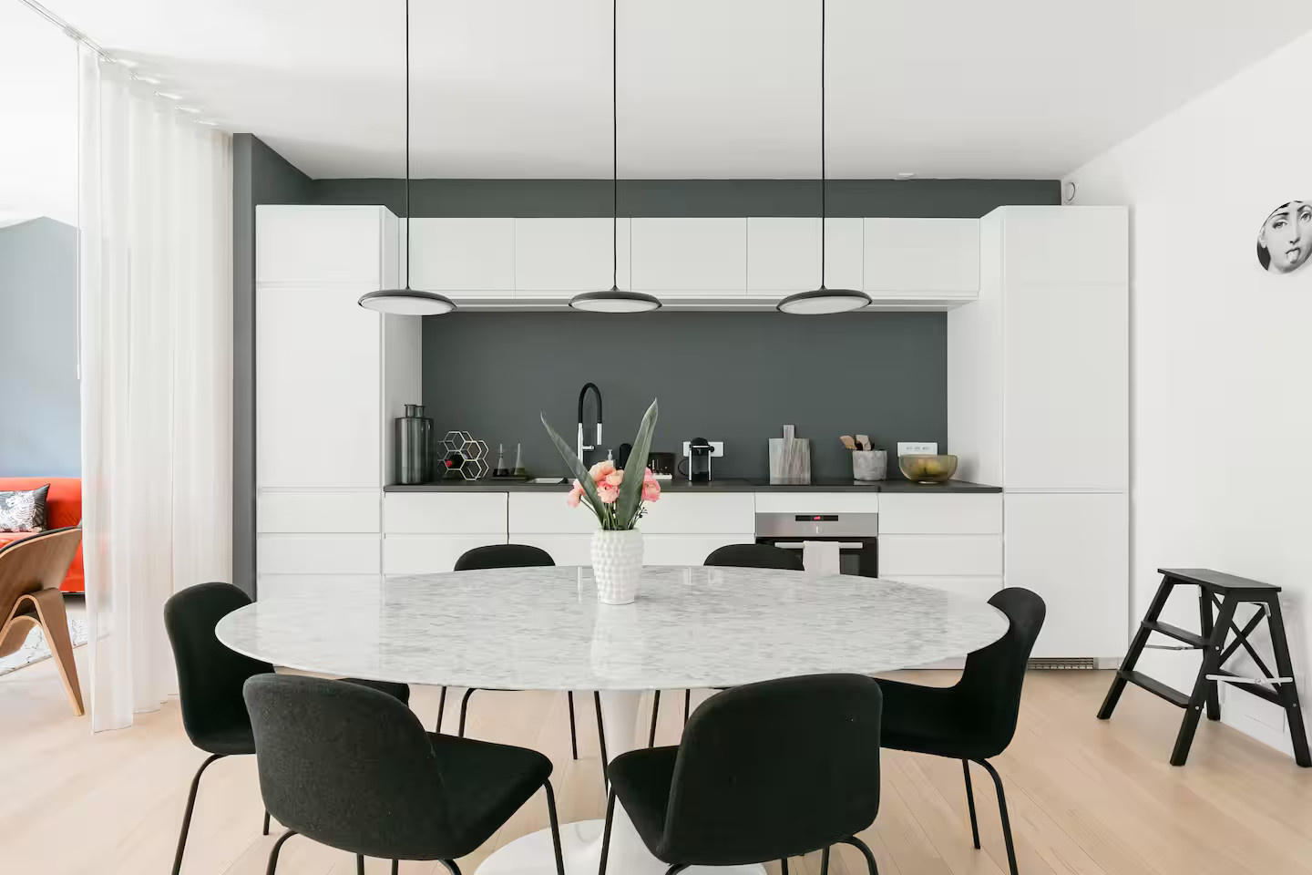 cuisine blanche table knoll cuisine blanche table knoll