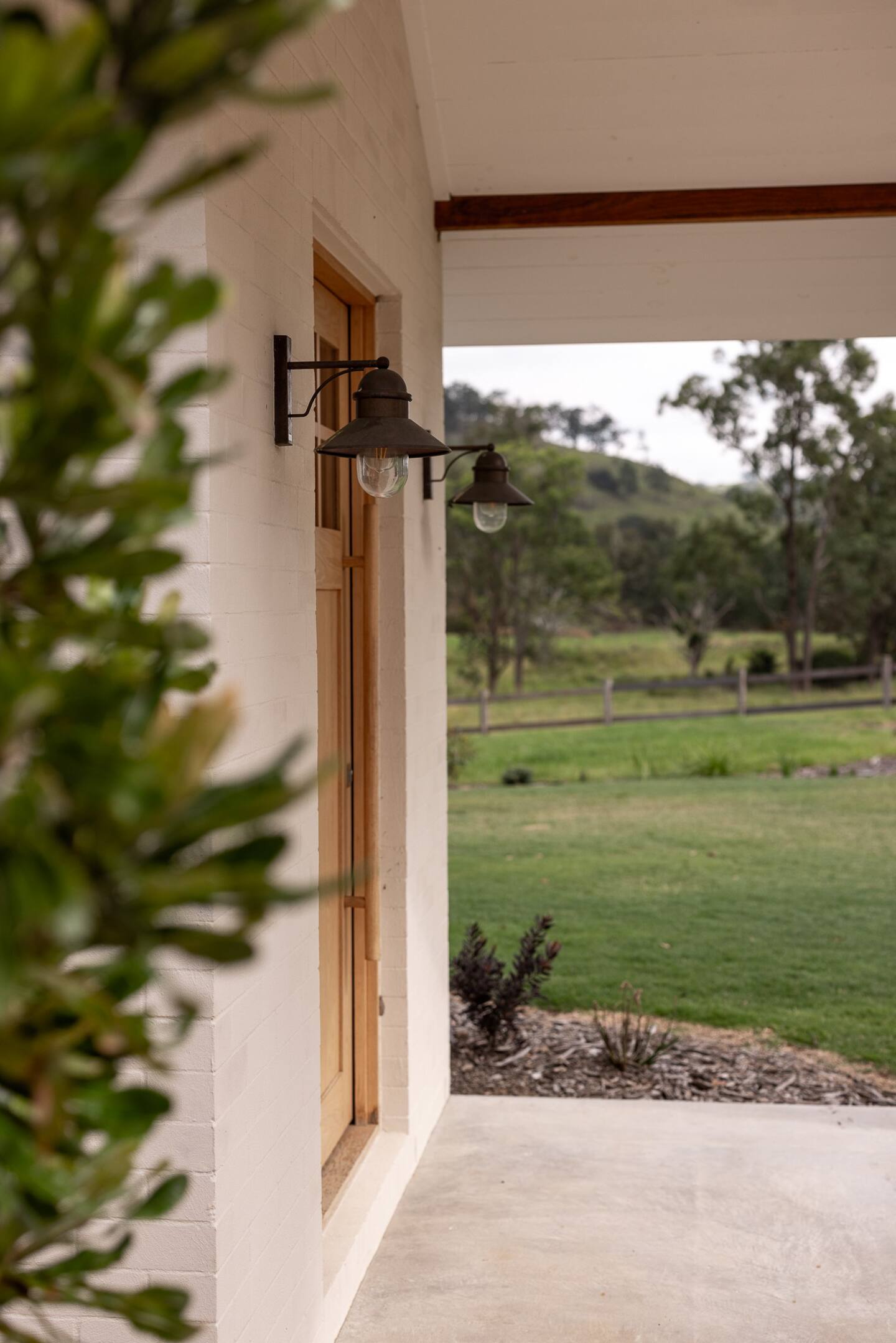 porche abrité Wallaringa Farm Australie porche abrité Wallaringa Farm Australie