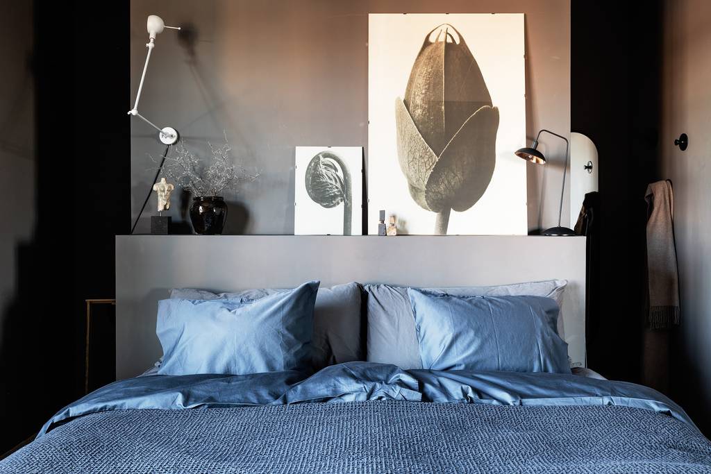 chambre mur gris béton décoration scandinave chambre mur gris béton décoration scandinave