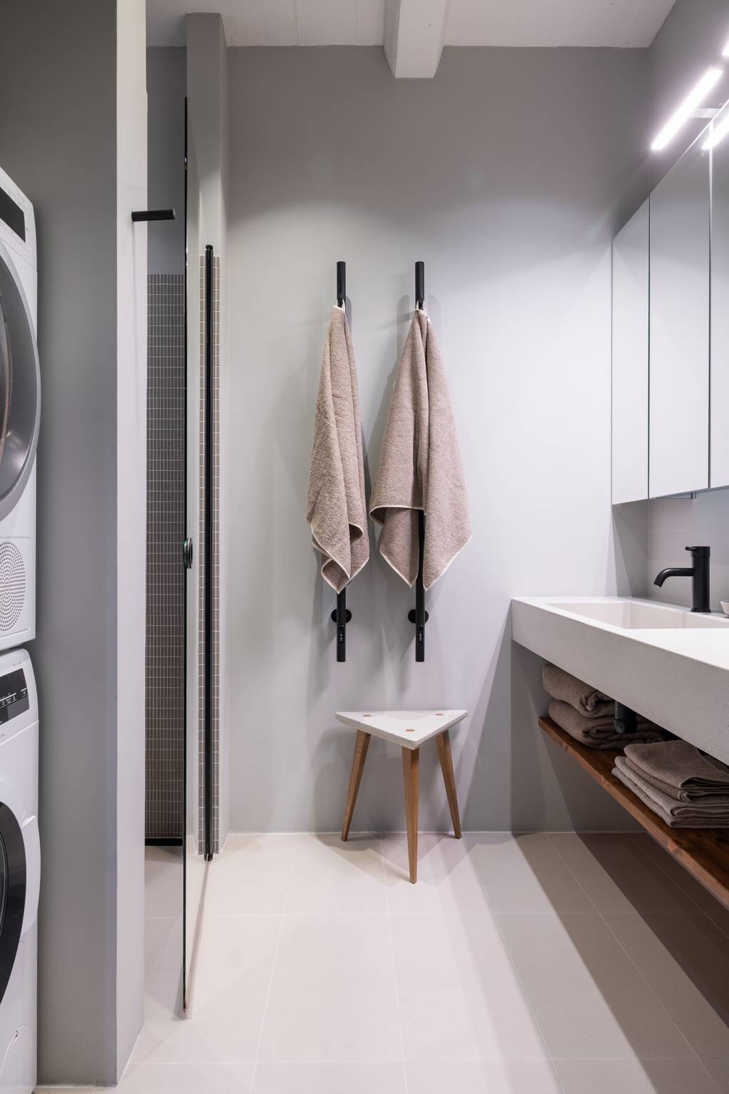salle de bain grise salle de bain grise