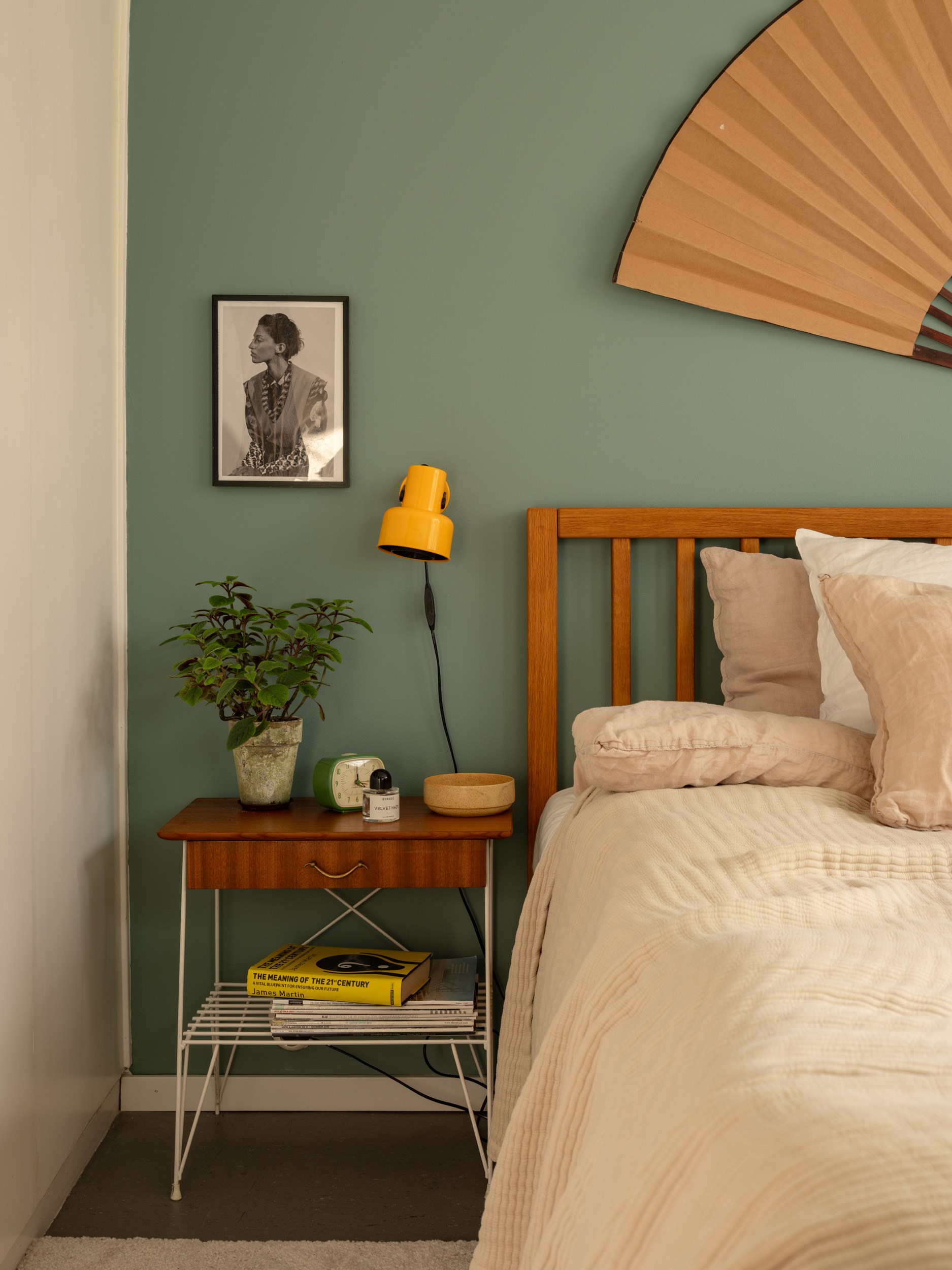 chambre mur vert décoration vintage chambre mur vert décoration vintage