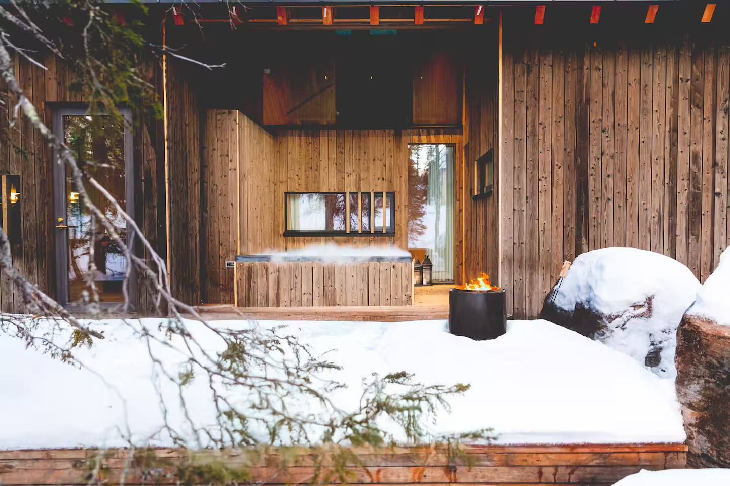 maison en bois Finlande Housu House