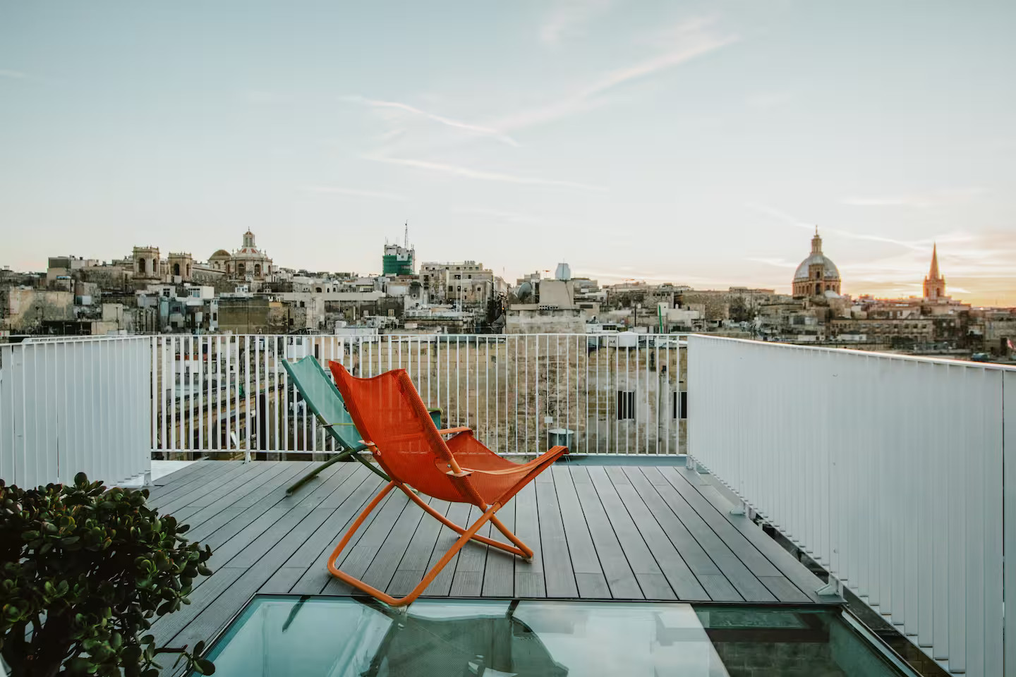 terrasse partagée studio 30m2 à Malte