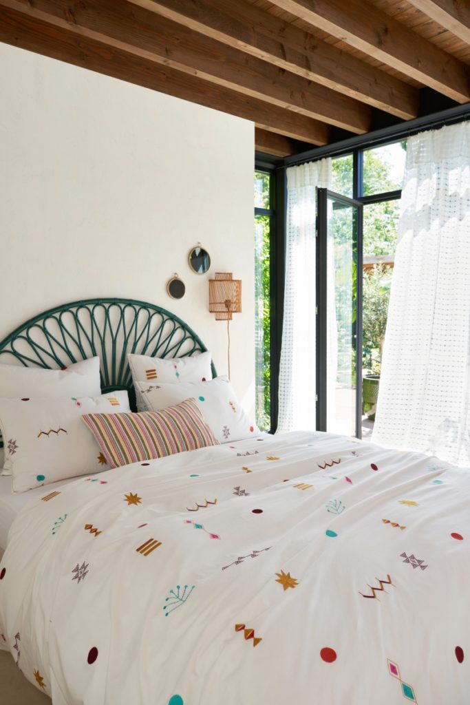 chambre avec poutres