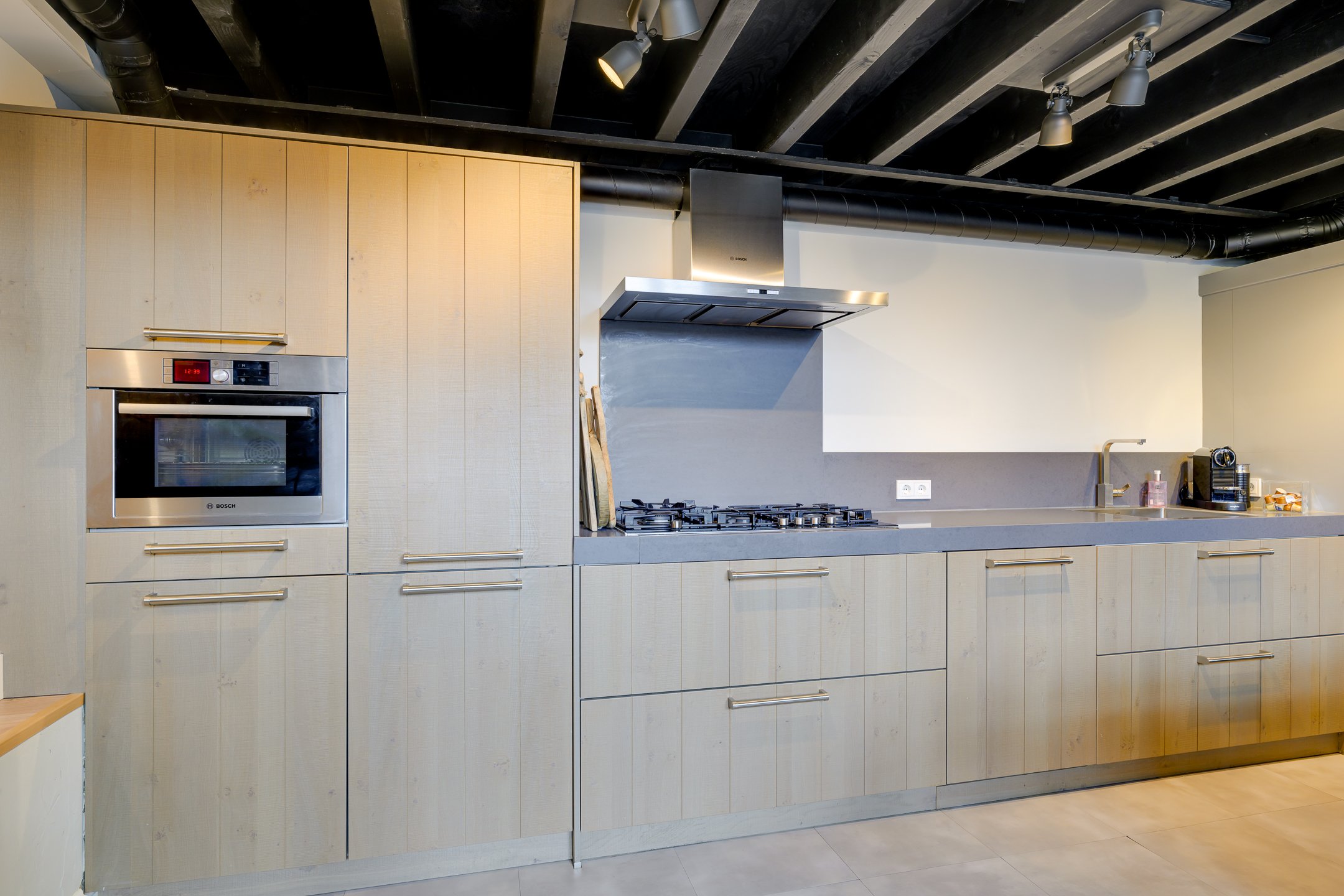 cuisine sous mezzanine duplex 71m2