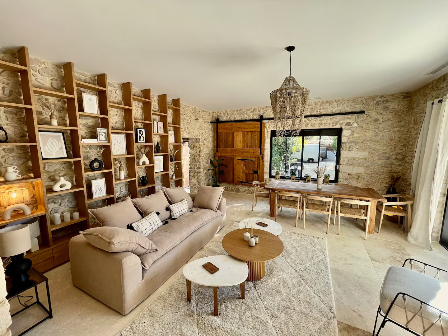salon maison en pierres Mas Revive Grabels salon maison en pierres Mas Revive Grabels