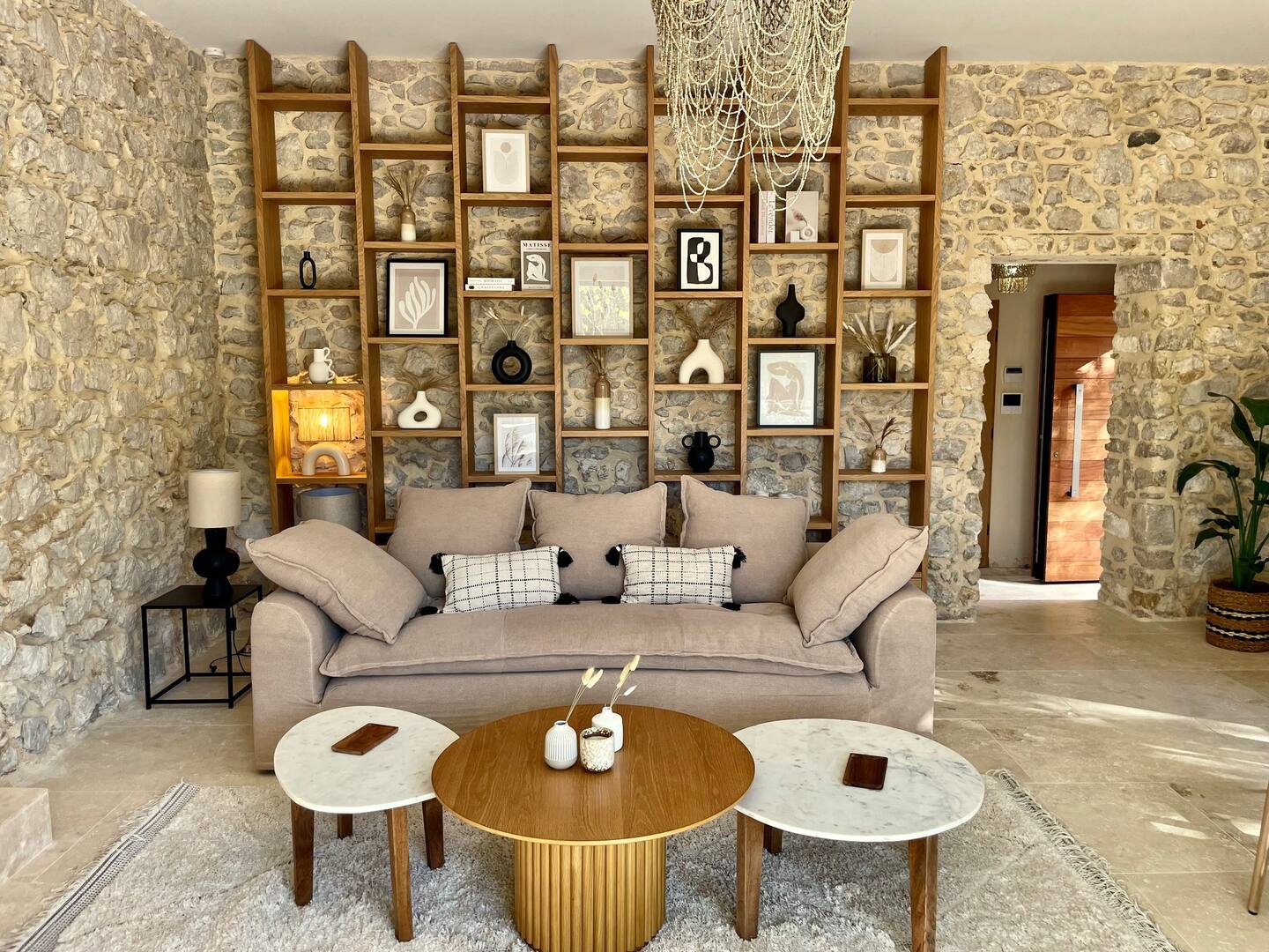 salon maison en pierres Mas Revive Grabels salon maison en pierres Mas Revive Grabels