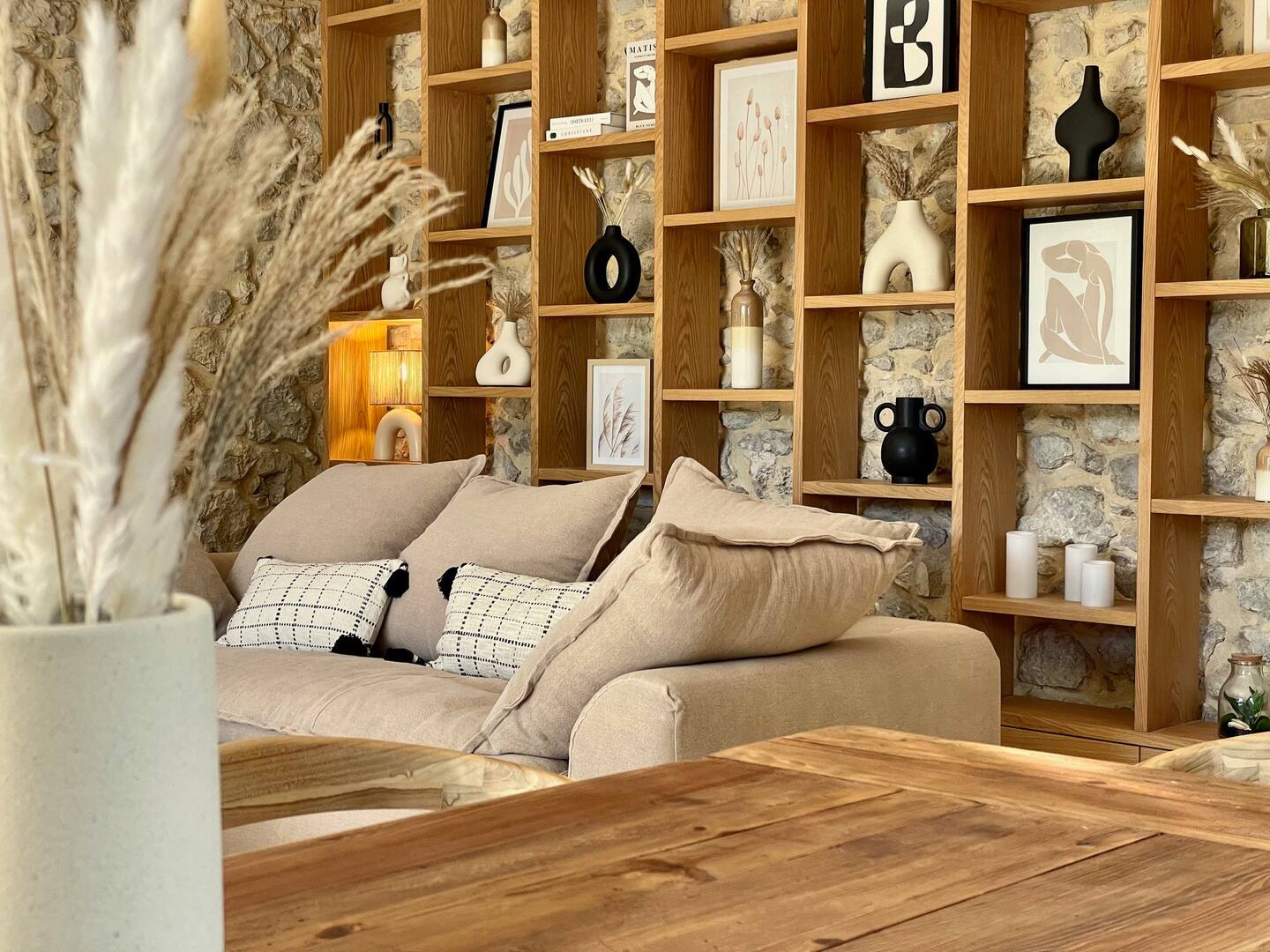 salon maison en pierres Mas Revive Grabels salon maison en pierres Mas Revive Grabels