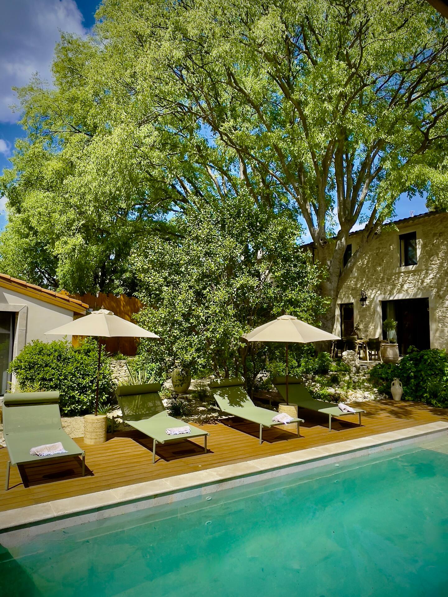 jardin avec piscine Mas Revive Grabels jardin avec piscine Mas Revive Grabels