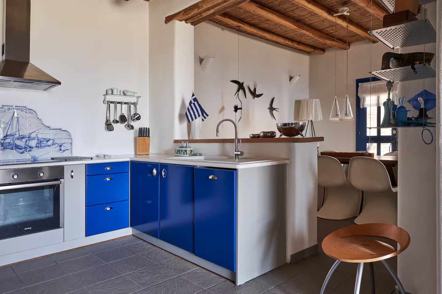 cuisine bleue