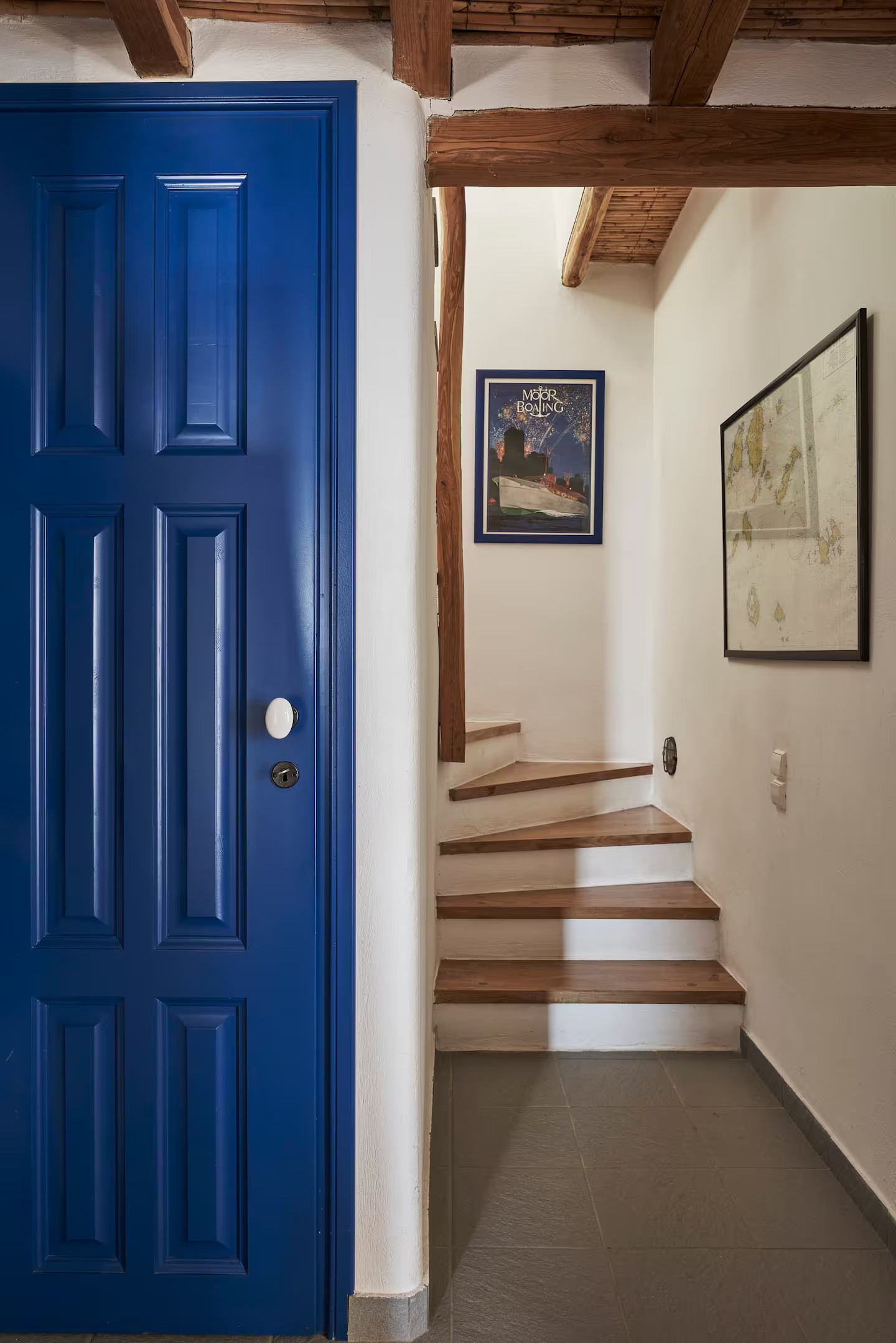 escalier villa Agnanti