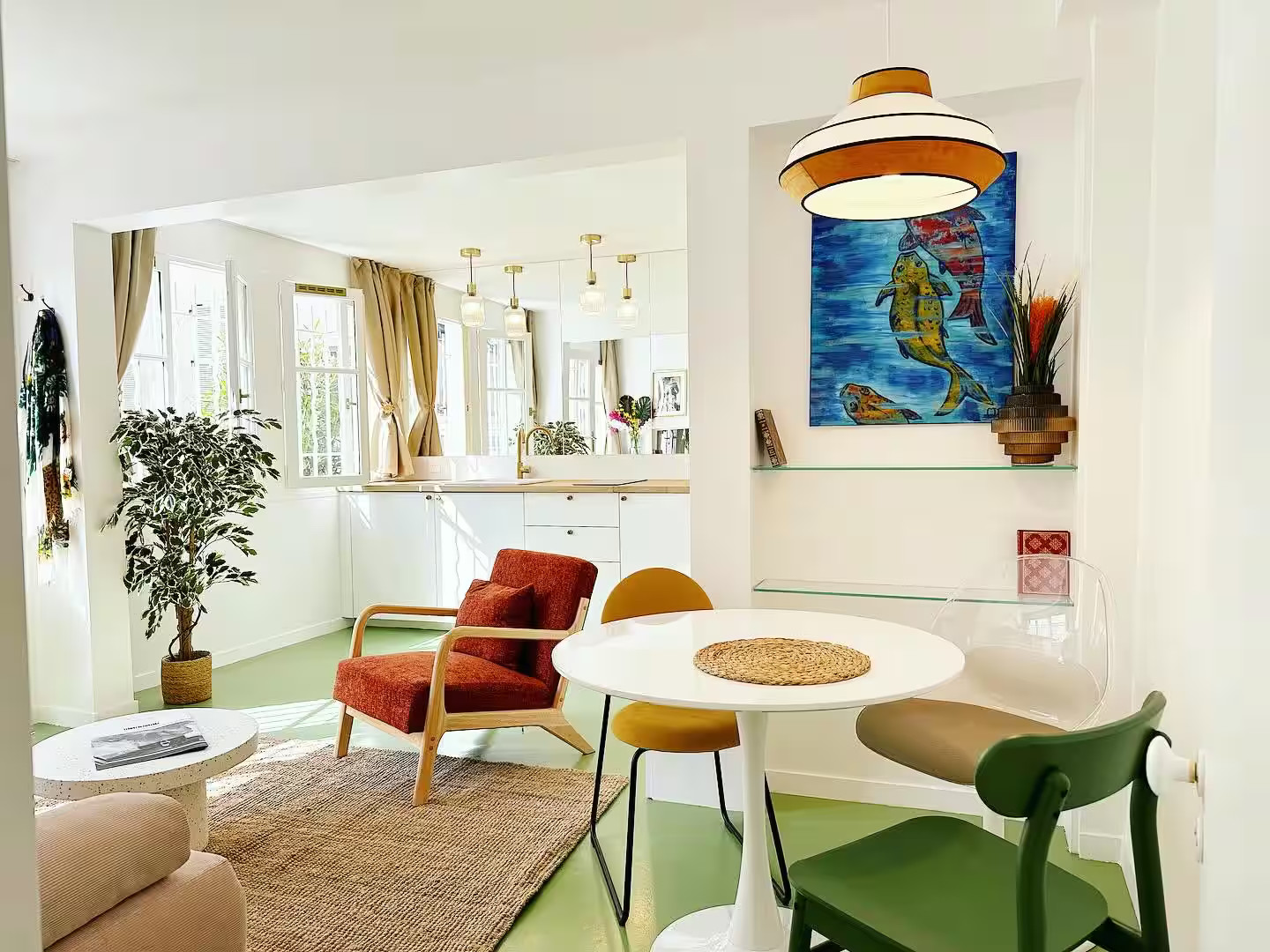 salon et cuisine maison 30m2 Paris salon et cuisine maison 30m2 Paris