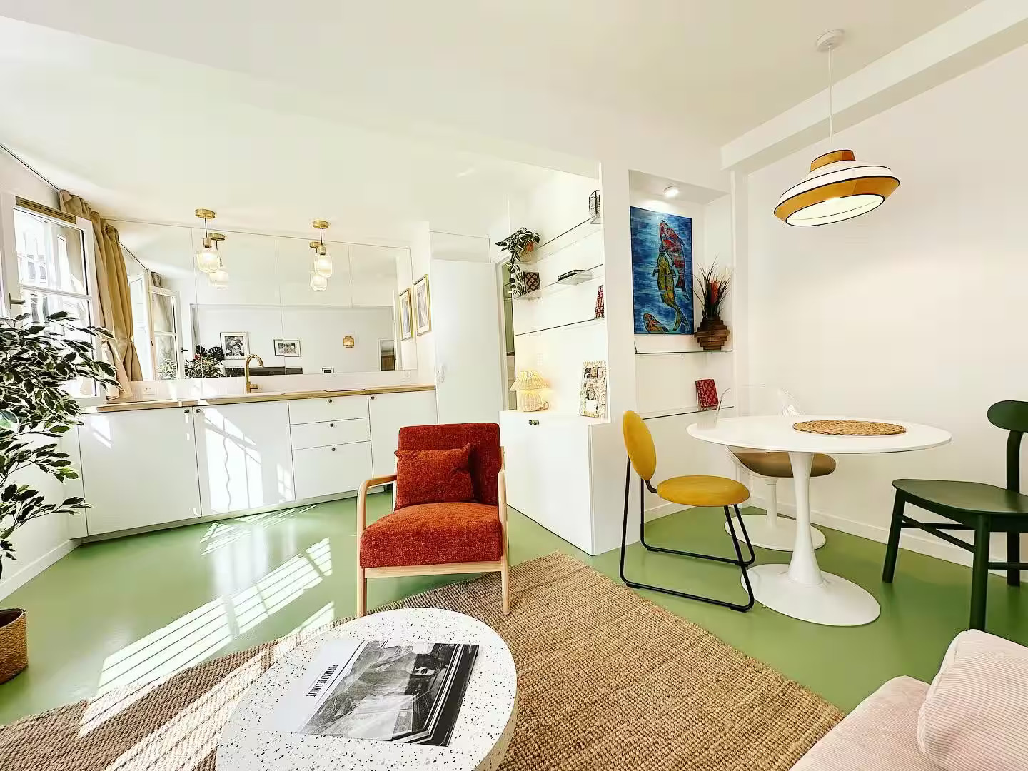 salon et cuisine maison 30m2 Paris salon et cuisine maison 30m2 Paris